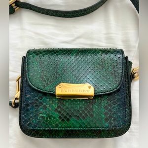 Burberry Snakeskin Crossbody Bag